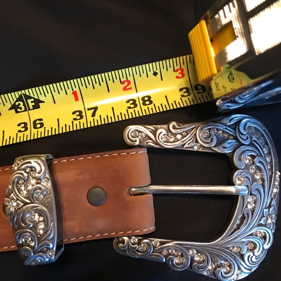 Tony Lama Rhinestone Belt - Picture 8 of 8
